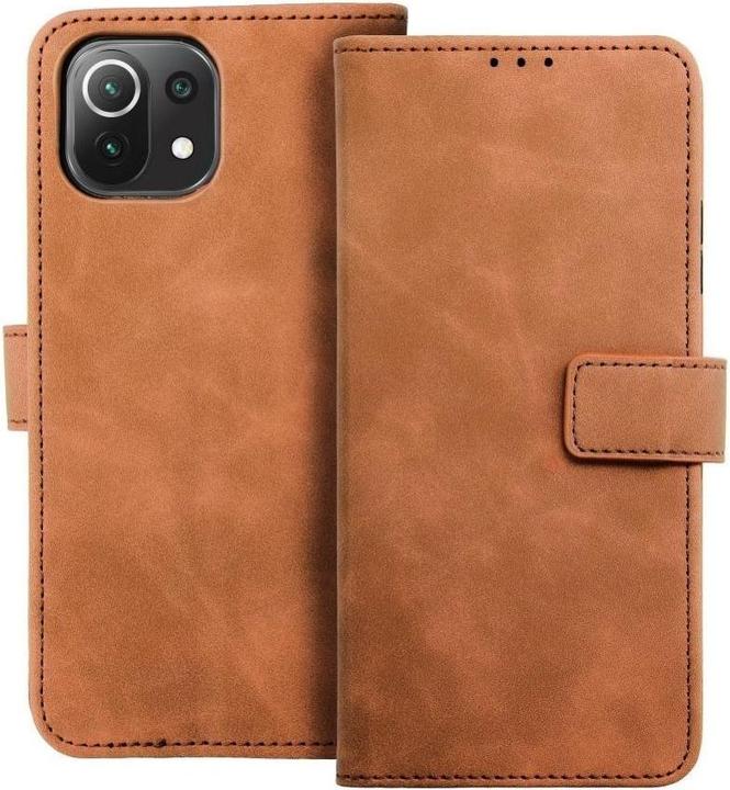 Forcell Back panel cover OEM TENDER Book Case for XIAOMI Redmi Note 10 / 10S brown (Xiaomi Mi 10S, Xiaomi Redmi Note 10)