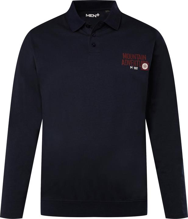Produktbild Men+ Poloshirt, Langarm, Bauchfit (XXL)