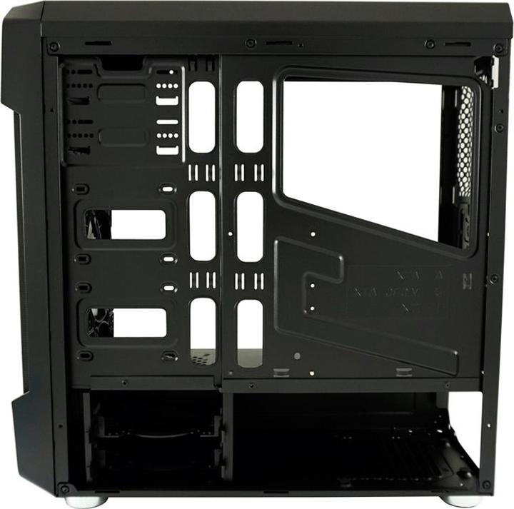 Actual product image LC-Power Case Gaming 984B-ON Dragonslayer-2 Black USB3. - Case (Mini-ITX)