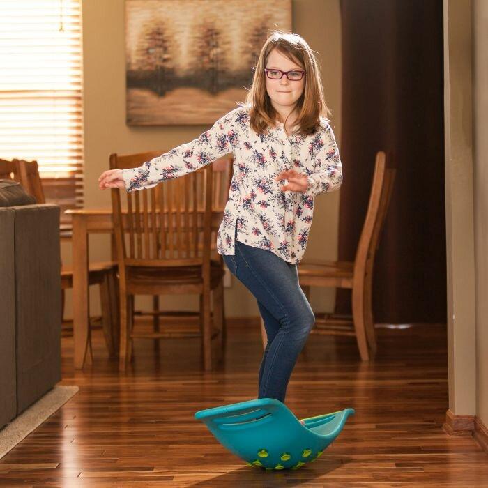 Actual product image Fat Brain Toys Teeter Popper Rocking Board