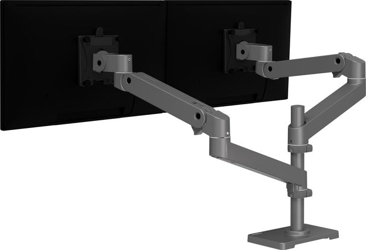 Actual product image Ergotron LX PRO ARM DUAL DISPLAY STACKING darkgrey (Table, 27", 10 kg)