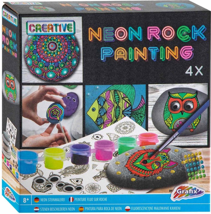 Produktbild Grafix Neon Steine