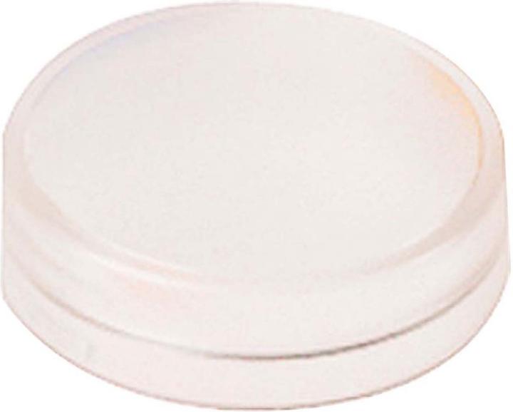 Actual product image Schneider Electric Spherical cap, white, for illuminated push-button Ř ZBW911