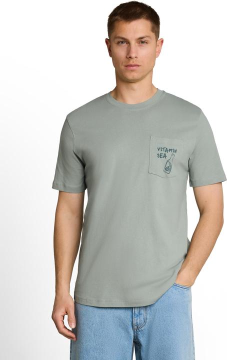 Produktbild Tom Tailor T-Shirt mit Brusttasche mit Print (S)