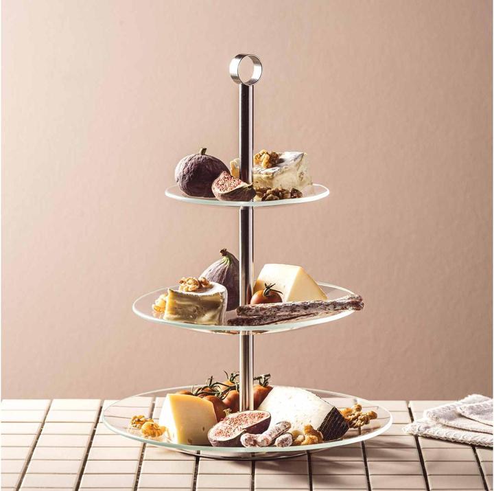 Actual product image Leonardo Etagere Cena 3-teilig, Silber
