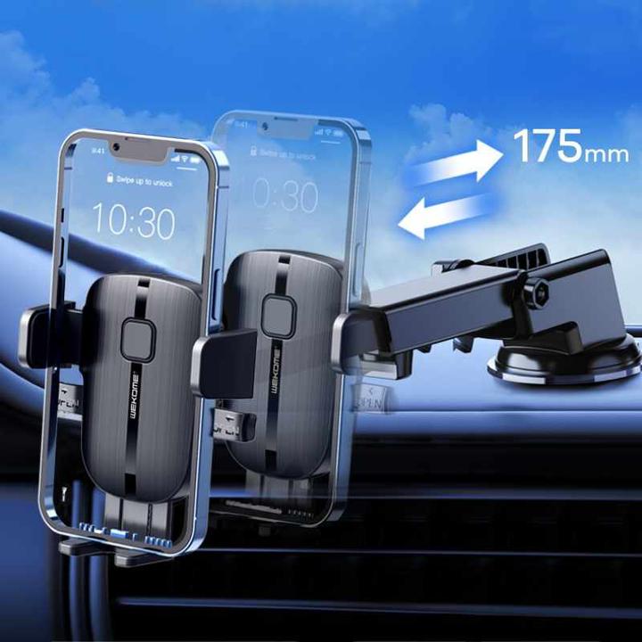 Actual product image Wekome Mechanical car holder for phones 4.7"-7.2"