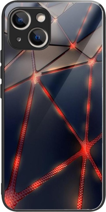 Produktbild Art iPhone 14 Plus Glas Gummi Schutzhülle Laser (Apple iPhone 14 Plus)