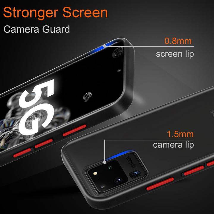 Actual product image Cadorabo Hybrid Matt Cover (Samsung Galaxy S20 Ultra)