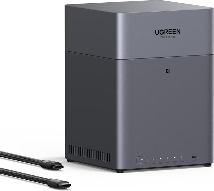 Produktbild Ugreen 4-Bay Network Attached Storage DH4300 Plus EU Diskless