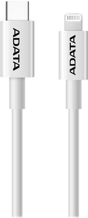 Image du produit Adata Câble Lightning AMFICPL-1M-CBK (1 m, USB 2.0)