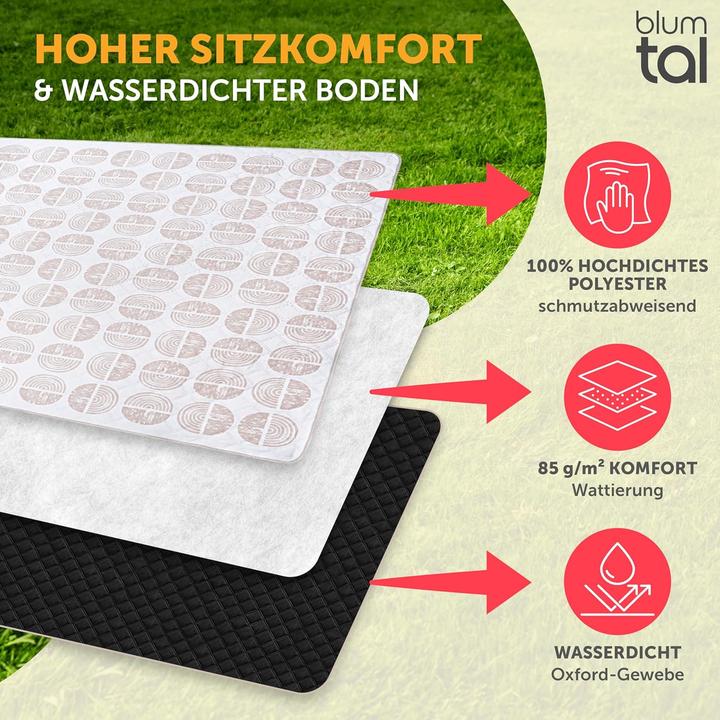 Produktbild Blumtal Picknickdecke