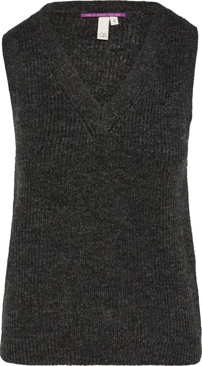 Actual product image S.Oliver Strickpullover Schmaler Rippstrick-Pullunder (XL)