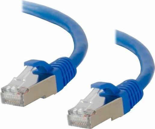 Actual product image C2G Cbl/20m CAT6A Shielded Patch Cable Blue (S/FTP, CAT6a, 20 m)