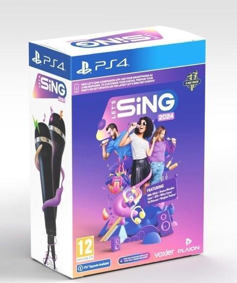 Produktbild Ravenscourt Let's Sing 2024 International Version (+ 2 Mics) (PS4, DE, IT, FR, EN)