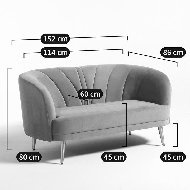 Produktbild La Redoute Interieurs Leone (2-Sitzer)