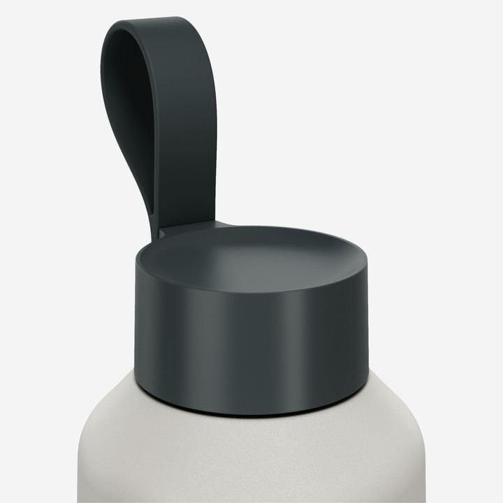 Actual product image Quechua Trinkflasche 1 l Edelstahl Schraubverschluss Wandern - Carto 100 Karte/grün (1 l)