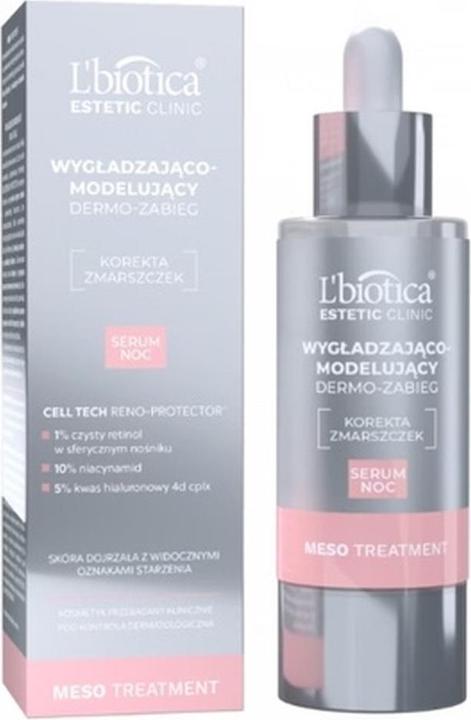 L´Biotica L'Itica Estetic Clinic Mesobehandlung Glättung und Modellierung Dermo-Affairs Serum Nacht, 30 ml (30 ml)