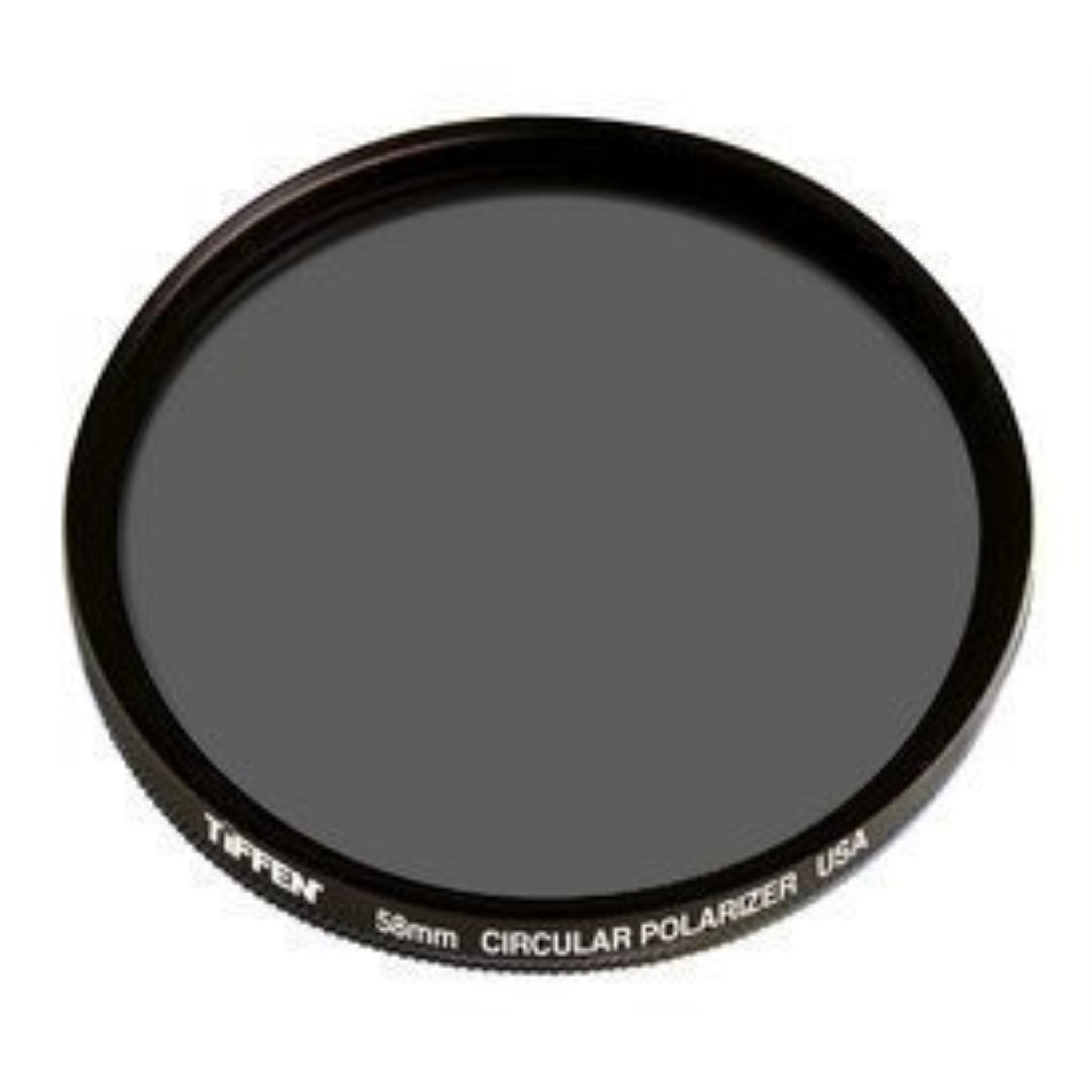 Tiffen Circular (58 mm, Filtri polarizzanti), Filtro fotografico, Nero