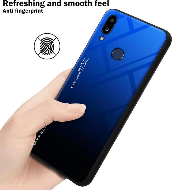 Actual product image Cadorabo TPU 2 colors glass cover (Samsung Galaxy A10s, Samsung Galaxy M01s)