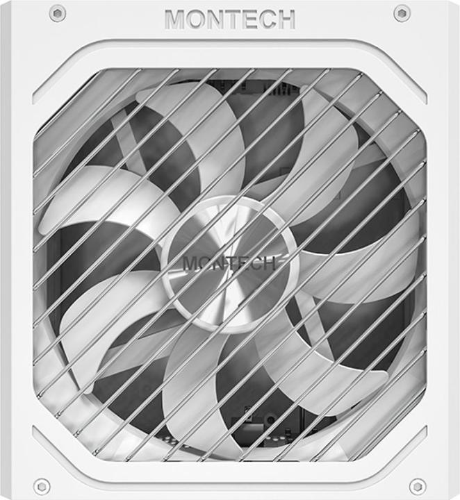 Actual product image Montech Titan PLA 850W - 80 PLUS & Cybenetics Platinum, modular, PCIe 5.1 - 850 Watt (850 W)