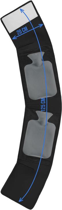 Immagine prodotto Normani Cintura con 2 bottiglie d'acqua calda Newtok - 9575 (0.75 l, Fiaschetta da letto con coperchio)