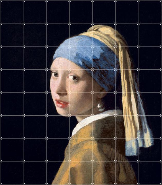 Ixxi Tableau de La Jeune Fille à la perle (140 x 160 cm)