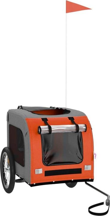 Actual product image vidaXL Fahrradanhänger Hund