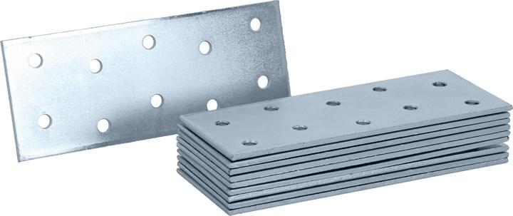 Produktbild Helpmate Lochplatte 40x100, verzinkt, 12 Stück (Flachverbinder, 12 Stk.)