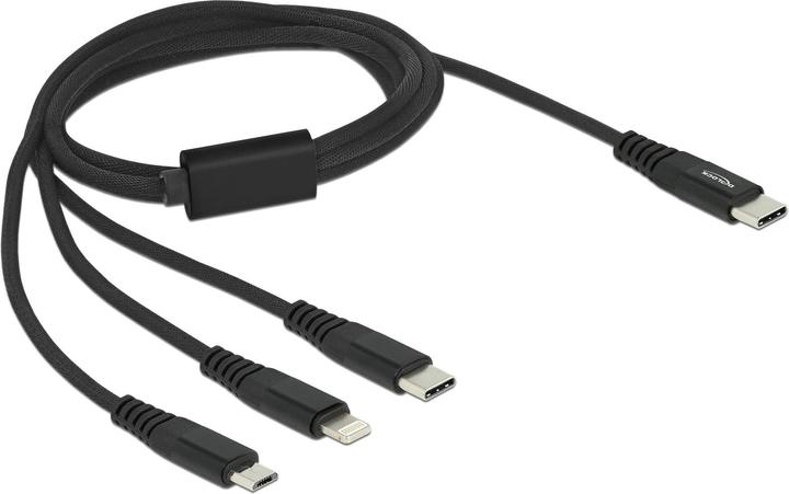Actual product image Delock 3in1 USB cable (1 m, USB 2.0)