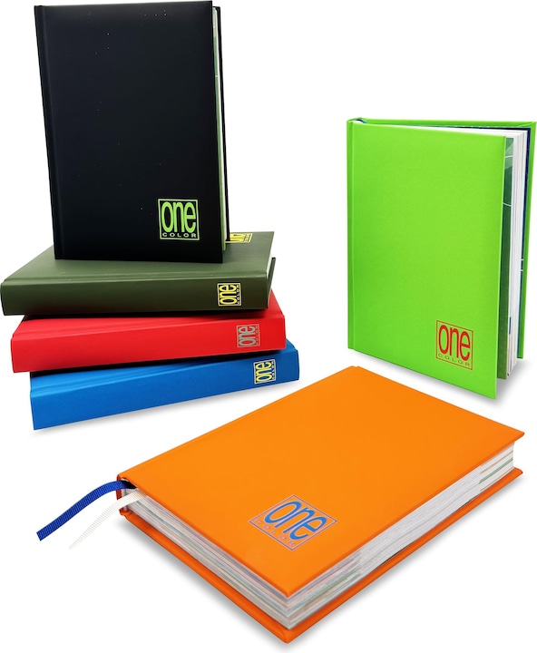 Produktbild Blasetti One Colour Daily Diary Diary 12 Months Non Data CM 13 x 18 8013 (13 x 18 cm, Liniert)