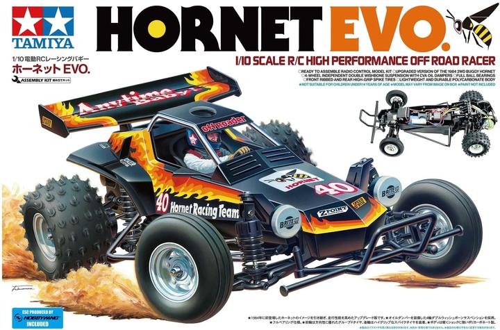 Actual product image Tamiya 1/10 RC Hornet EVO (Kit)