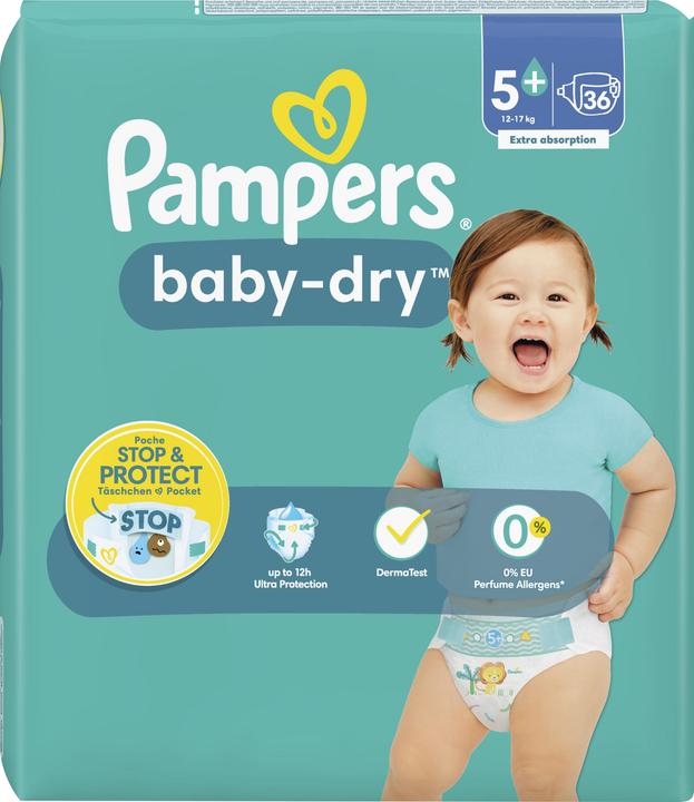 Image du produit Pampers Baby-Dry (Taille 8, Pack, 28 pcs)