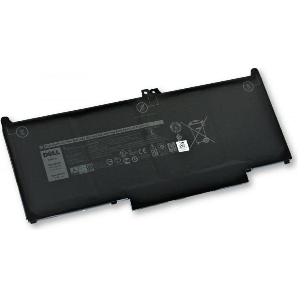 Dell Battery 60WHR 4 Cell (4 Zellen), Notebook Akku, Schwarz
