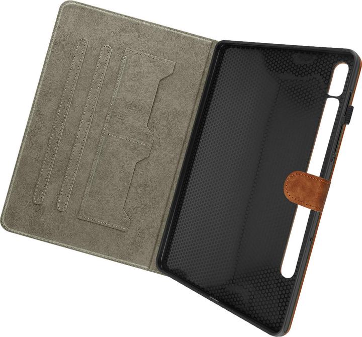 Actual product image Avizar Business case, compartments and stand function Series (Galaxy Tab S9 FE)