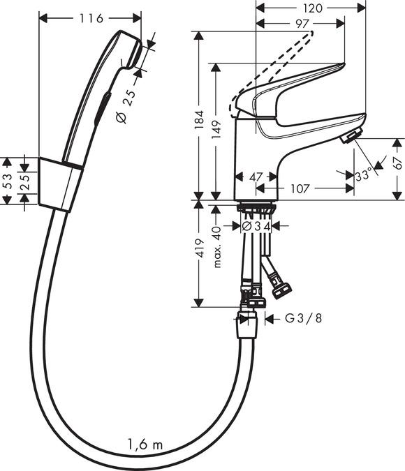 Produktbild hansgrohe 71144000