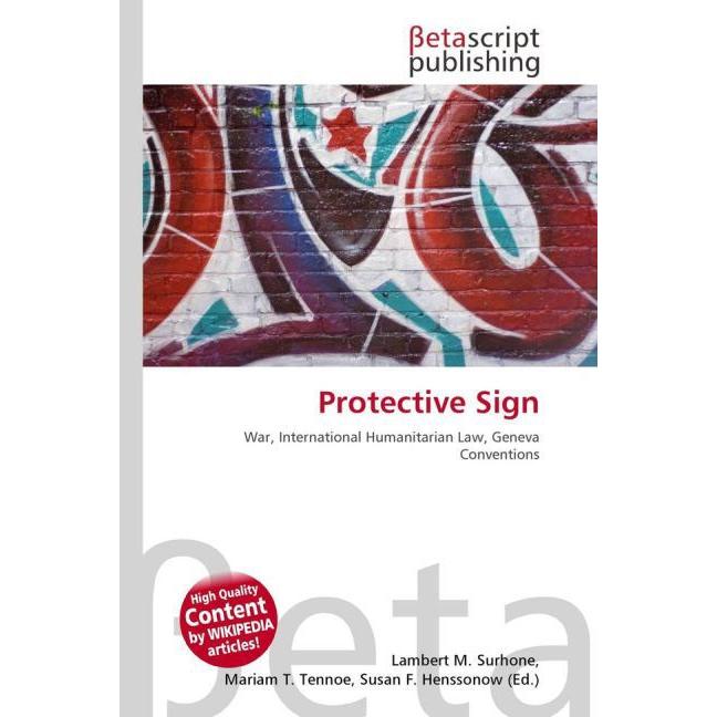 Protective Sign, Fachbücher von Lambert M. Surhone, Miriam T. Timpledon, Susan F. Marseken