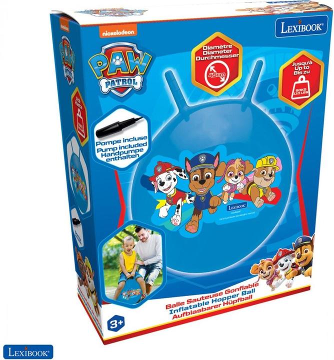 Produktbild Lexibook Paw Patrol Aufblasbarer Hüpfball 45cm