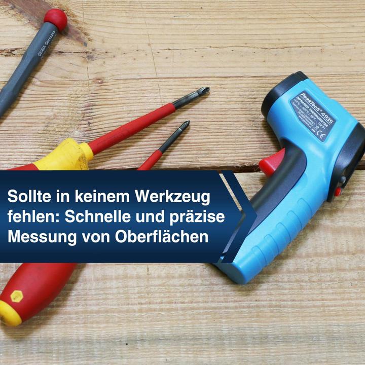 Image du produit Peaktech 4940 - Thermomètre infrarouge -50 à +600°C