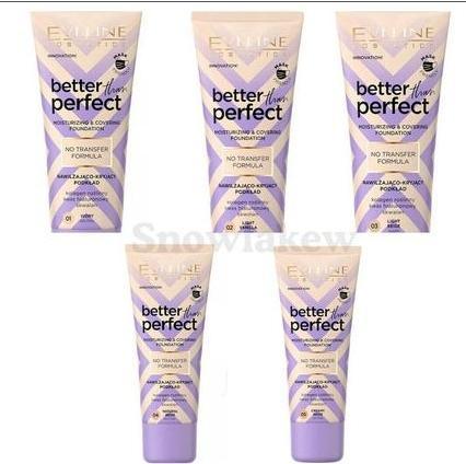 Productafbeelding Eveline EVELINE Better Than Perfect nawilżająco-kryjący podkład do twarzy 02 Light Vanilla 30ml (02 Lichte vanille)