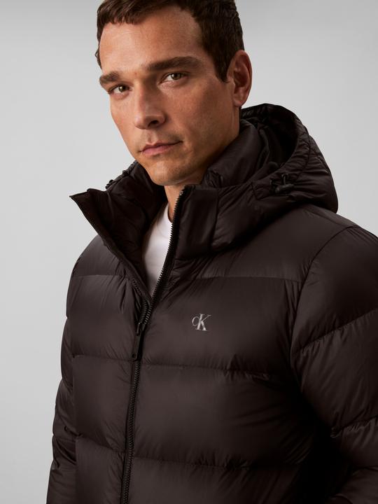 Productafbeelding Calvin Klein Jeans Ls Nylon Zip Off Hood Down Puffe (XXL)