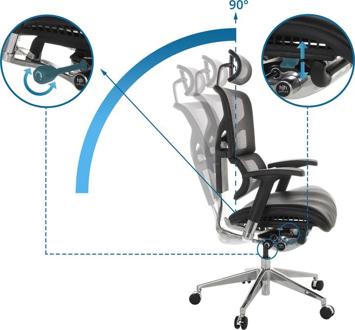 Produktbild Hjh Office ERGO-U2 LM
