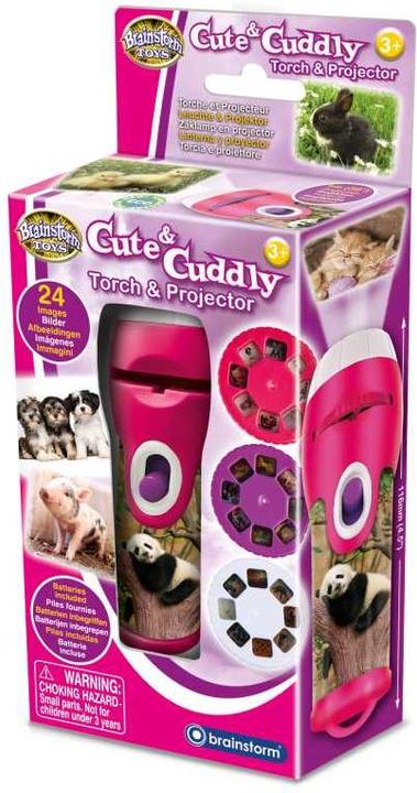 Produktbild Brainstorm Taschenlampe & Projektor knuddlige Tiere (Englisch, Italienisch, Französisch, Deutsch)