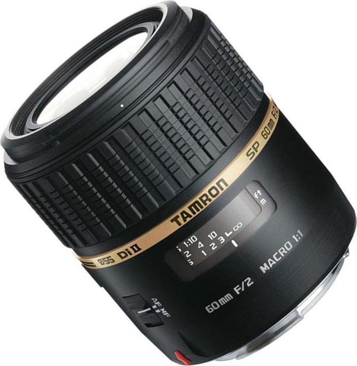 Actual product image Tamron Lens SP AF 60mm f/2 Di II LD IF, 1:1 macro, Sony (Sony A)