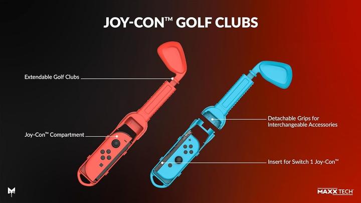 Immagine prodotto Maxx Tech Joy-Con Sports Kit for Nintendo Switch 2/1 (Switch, Switch 2)