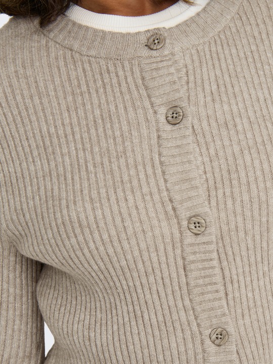 Image du produit Only Coupe normale Col rond Veste en tricot (L)