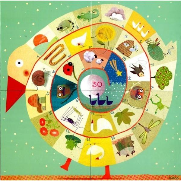 Actual product image Djeco Ludo & Co Junior (English, German, French, Italian)