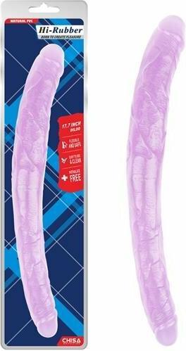 Image du produit Chisa Godemiché de 17.8 pouces-Pourpre
