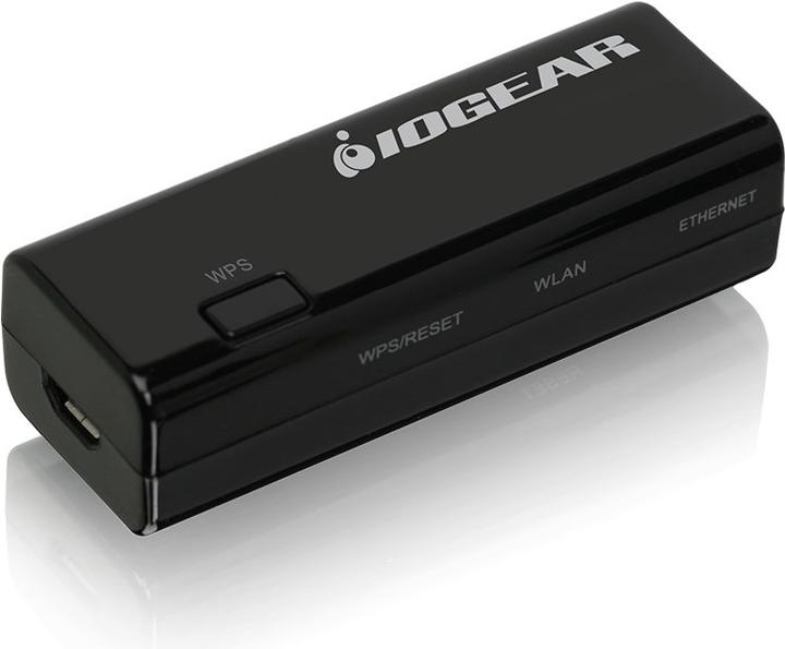 Actual product image Iogear Universal Ethernet zu Wi-Fi Adapter (RJ45, RJ45 (1x))