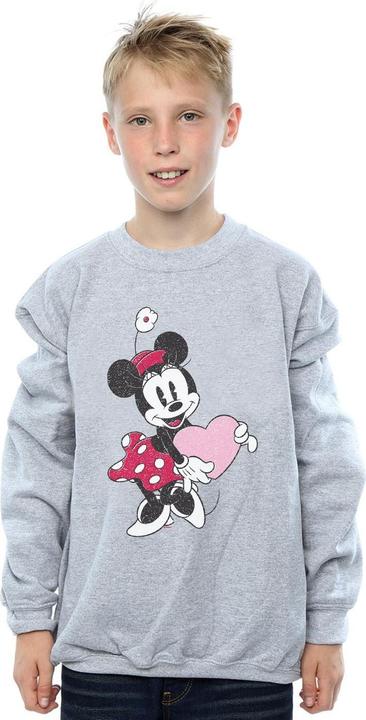 Produktbild Disney Minnie Mouse Love Heart Sweatshirt Jungen (152, 158)