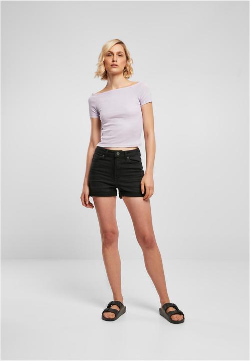 Actual product image Urban Classics Ladies Off Shoulder Rib Tee - 2416 (3XL)